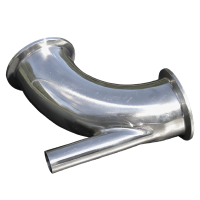 Bend 90° Ferruled with drain