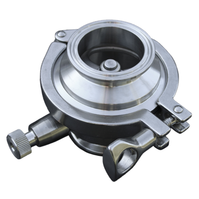 SS NRV with Drain 50mm Ferruled each end viton oring