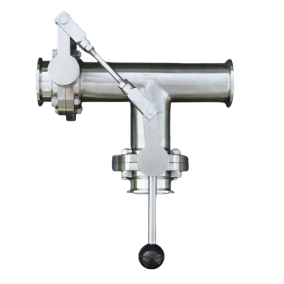 Butterfly Valve Tee Assembly Left